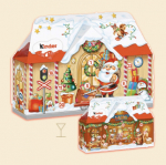Barn adventskalender 3D-​hus 4 x 234g