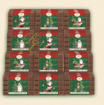 Heidel jul chokladkaka 105 st