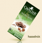 Cavalier Stevia chokladkaka 85g - mjölk hasselnöt
