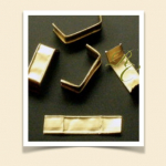 Clips 8 x 40mm guld 1000st